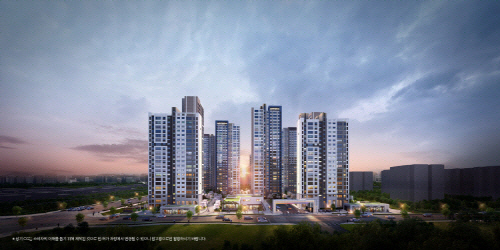 '고양 장항 아테라' 투시도